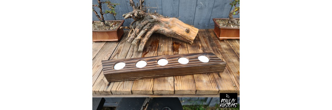 Rustic 5 Tealight