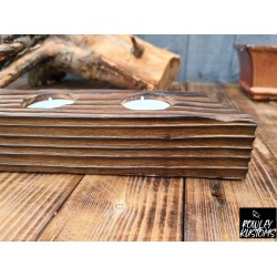 Handmade Rustic Tealight Holders