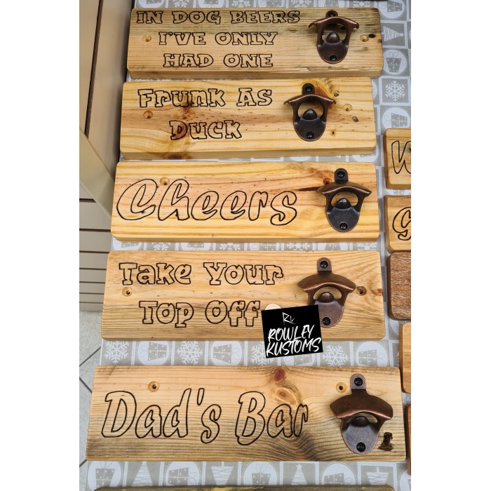 Handmade Bottle Openers