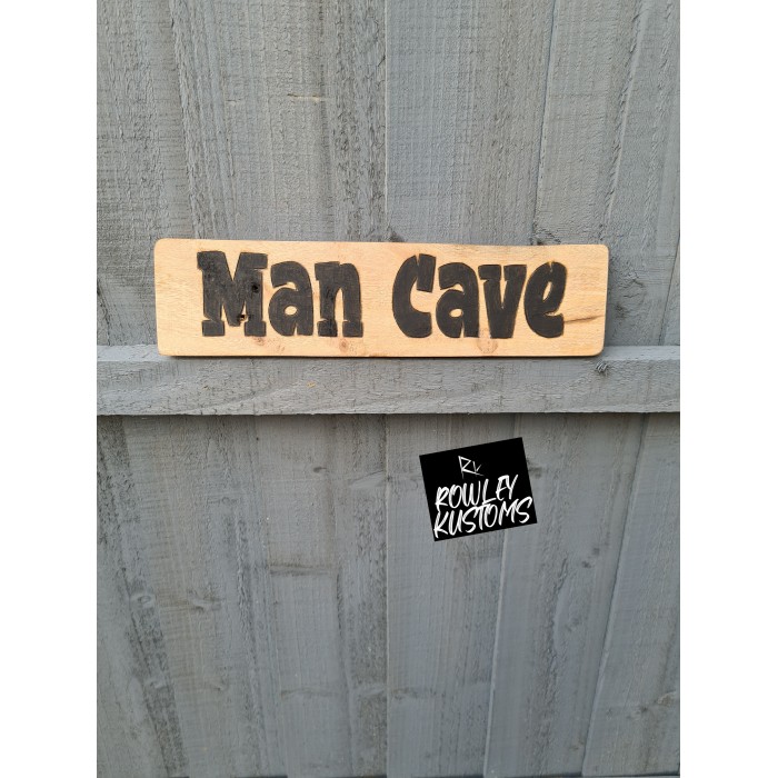 Personalised Shed wooden signs