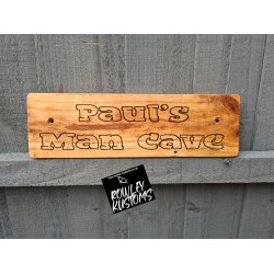 Personalised Shed wooden signs