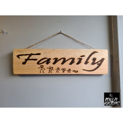 Family wooden signs Family wooden signs
